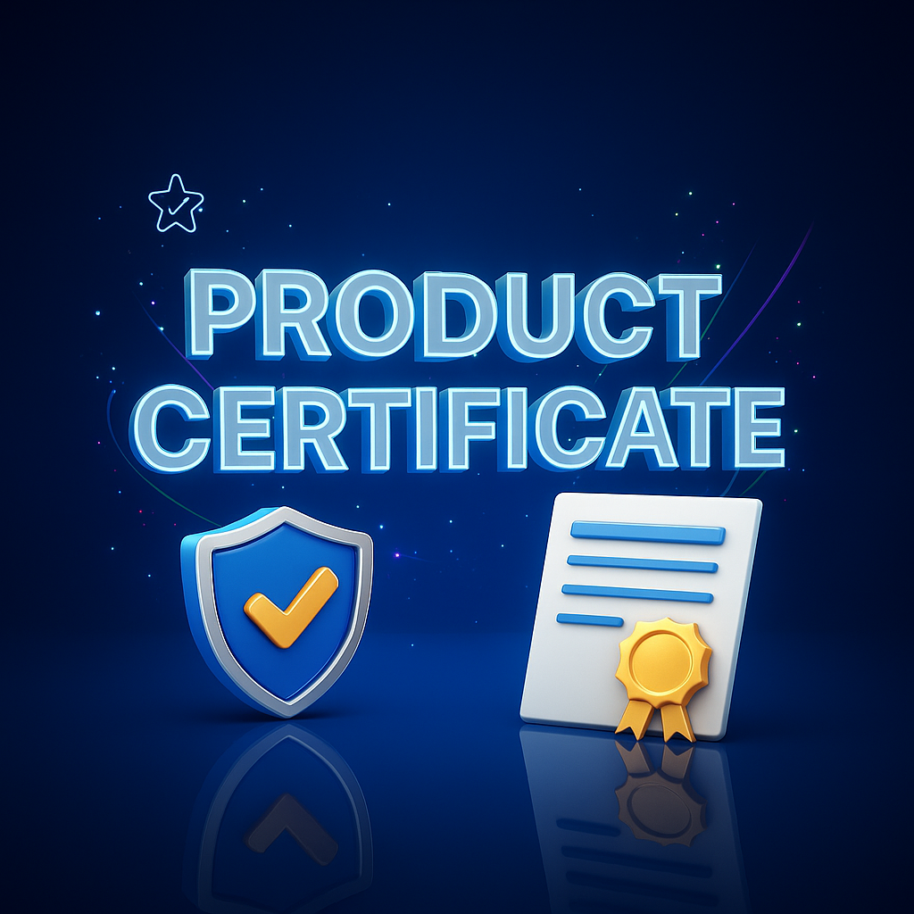 Product Certificate